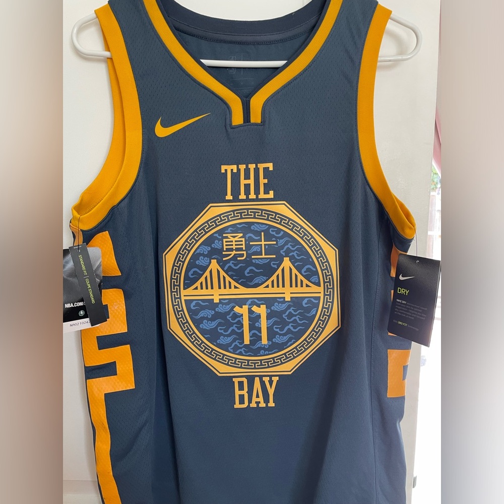 NBA Warriors “The Bay” #11 Jersey